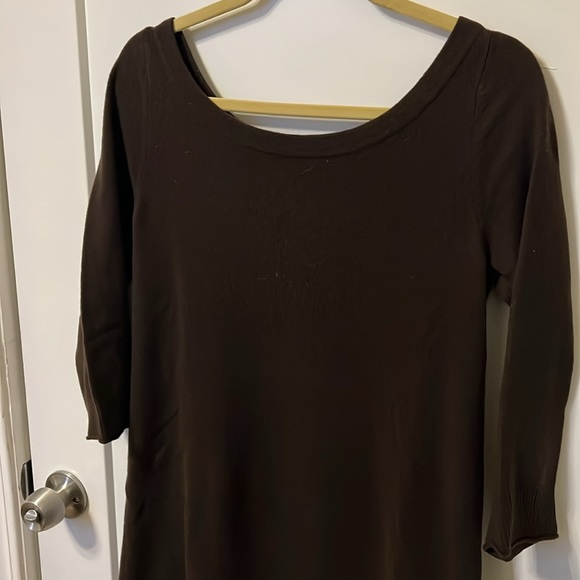 Brown cashmere Juicy Couture dress - Picture 2 of 6